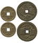 CHINA and KOREA : Brass Amulets (2pcs)
