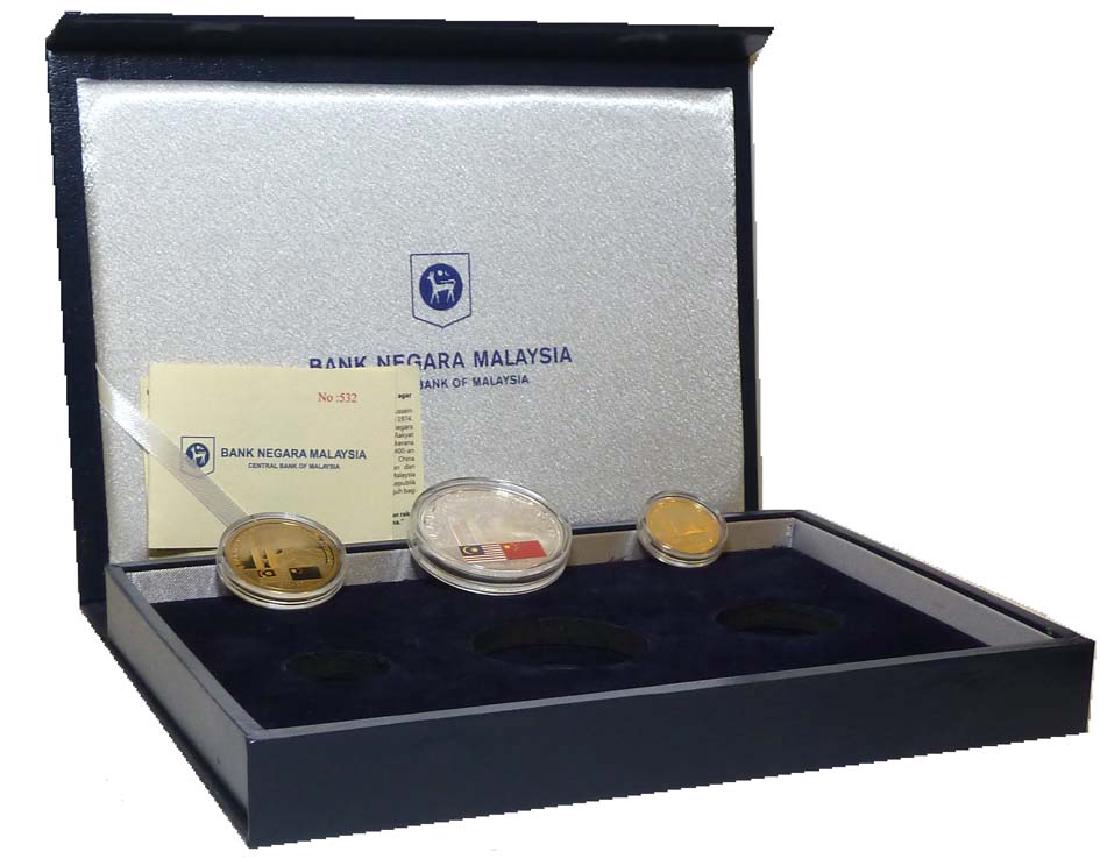 MALAYSIA Mint Set: Proof Set of 3 Coins (1 of 1)