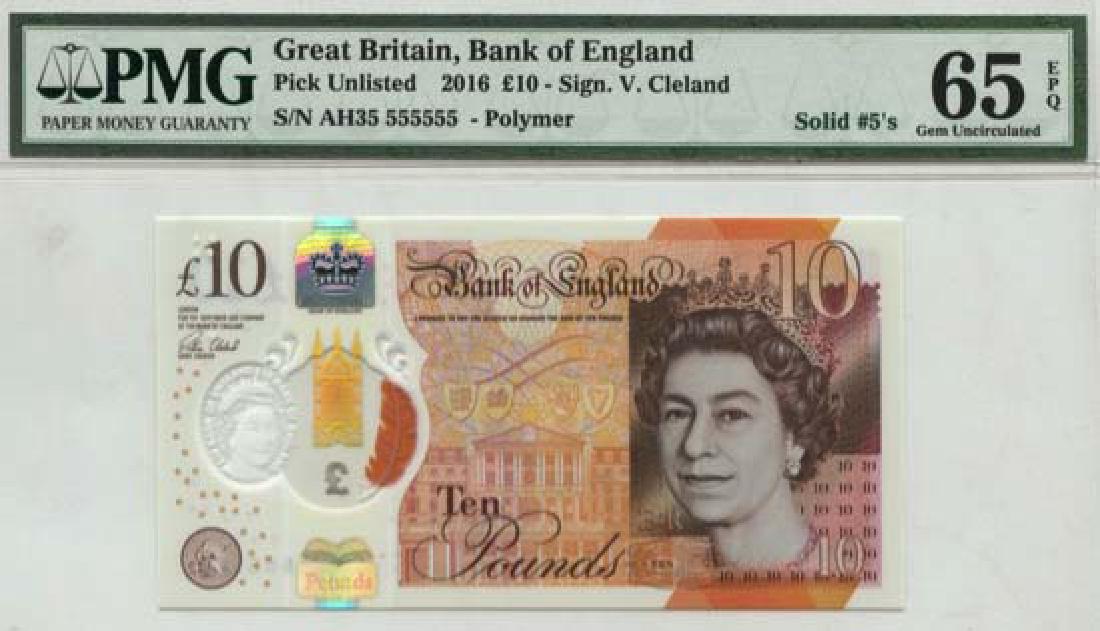 GREAT BRITAIN 10-Pounds 2016 Golden (1 of 1)