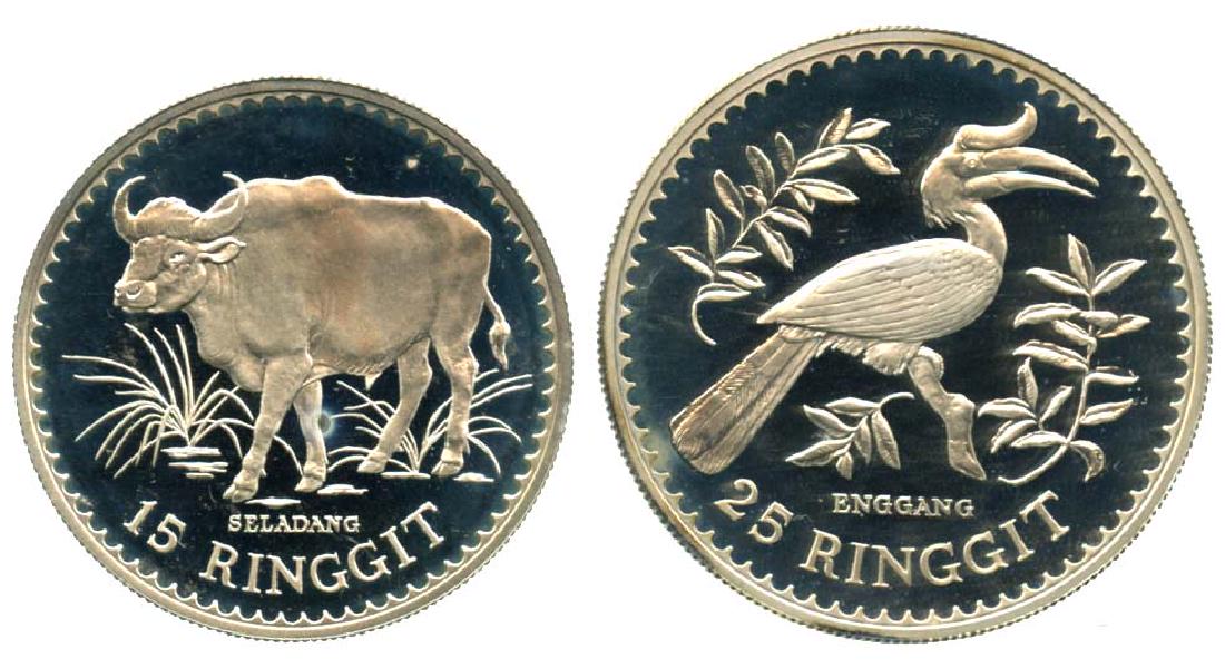 MALAYSIA Silver WWF (2pcs) (1 of 1)