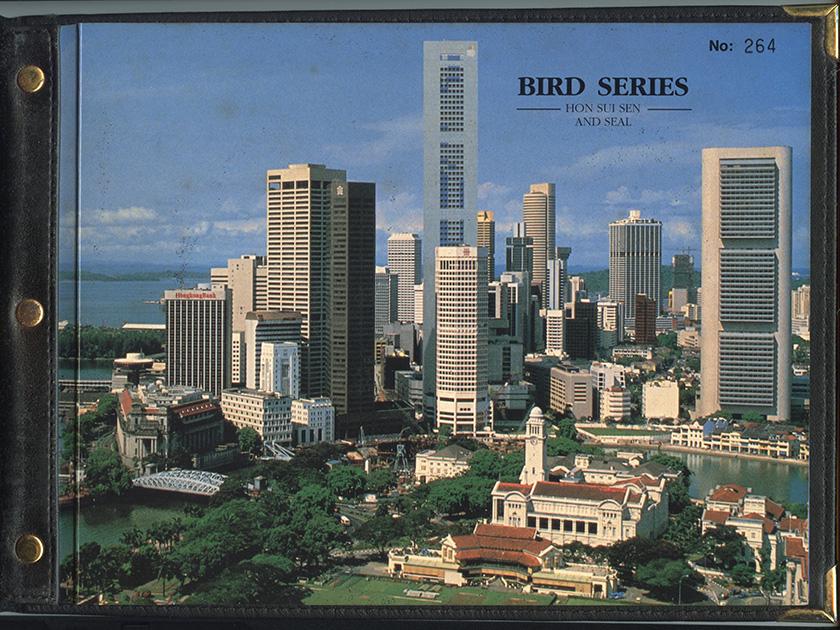 SINGAPORE Bird Series Specimen note set with three (1 of 1)