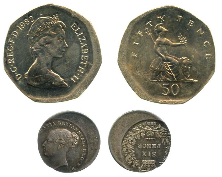 GREAT BRITAIN Great Britain silver 6 pence 1842 (20% (1 of 1)