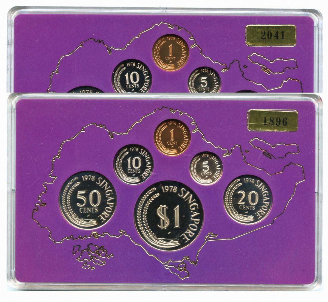 SINGAPORE Proof Set 1978 (1 of 1)