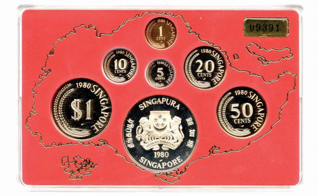 SINGAPORE Proof Set 1980 (1 of 1)