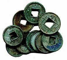 CHINA ANCIENT Xin Dynasty: Wang Mang: Xin Dynasty : Wang Mang 7-23AD various sizes. F-VF (37pcs)