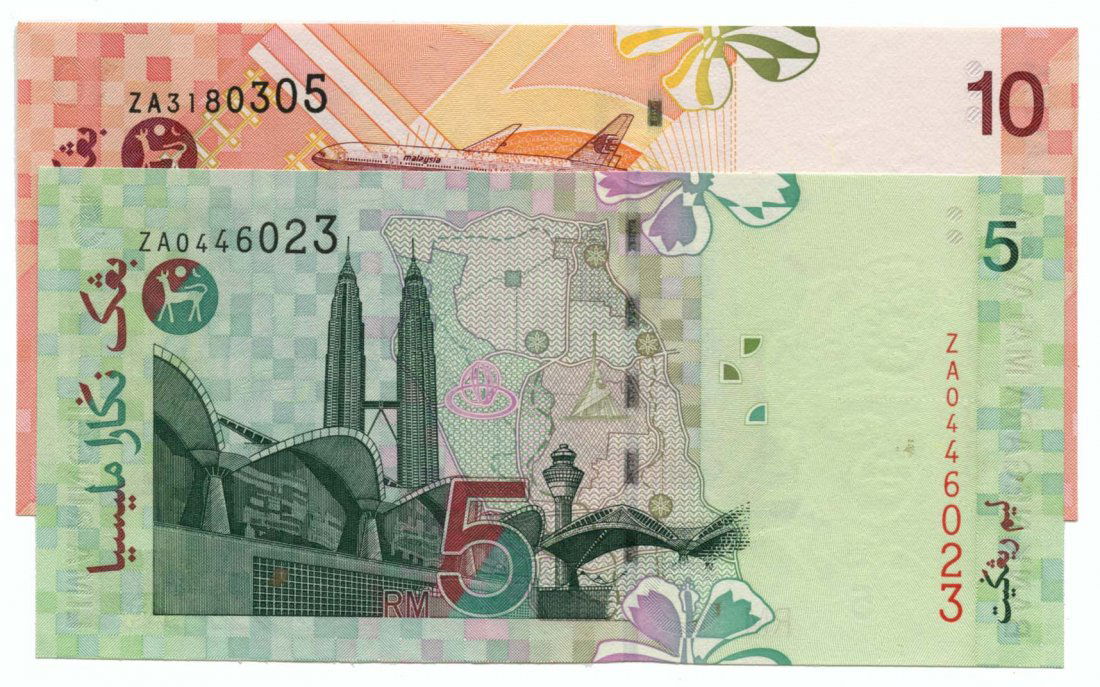 MALAYSIA 11th Series: RM5 & RM10 2000 Replacement (1 of 1)