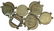 COLLECTIBLES Great Britain Silver Belt made of coin