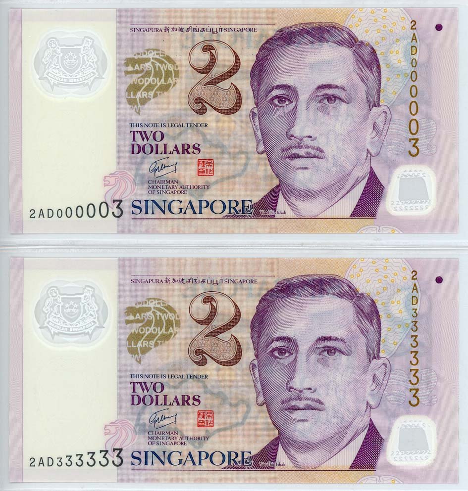 SINGAPORE Portrait Series: $2 Low & Solid (1 of 1)