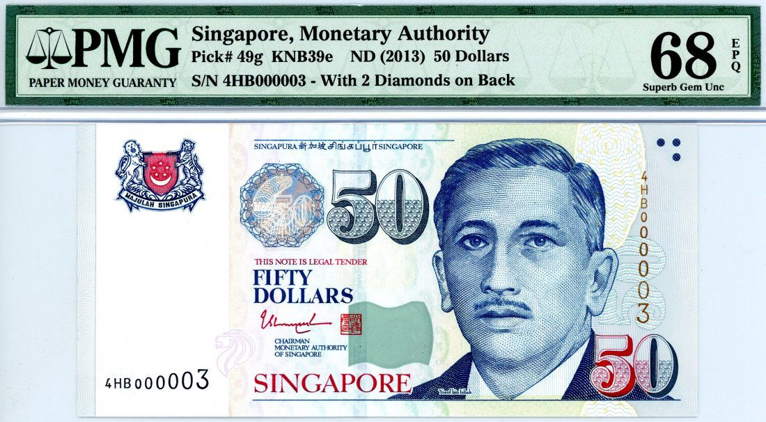 SINGAPORE  Portrait Series: $50  000003 (1 of 1)