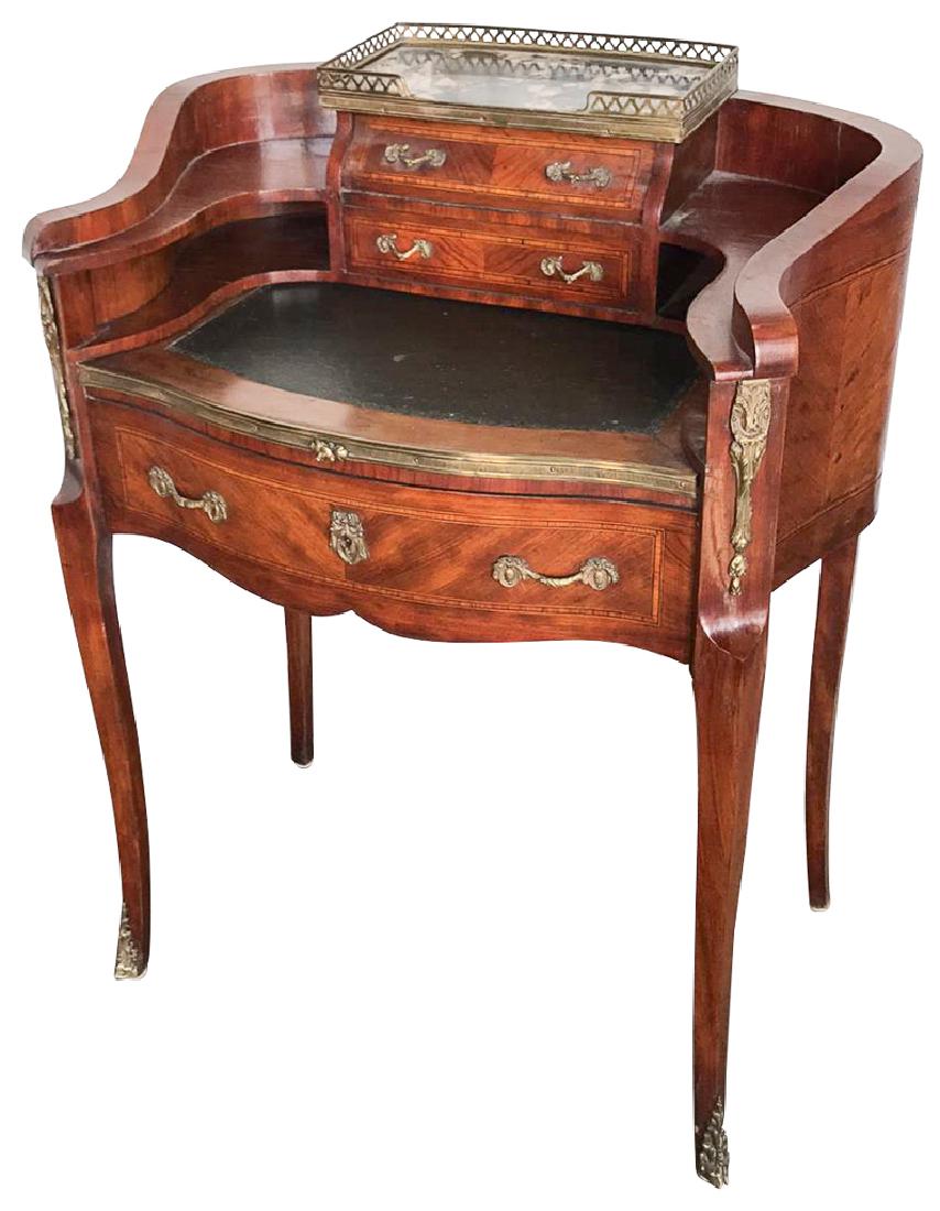 French Kingwood Lady's Desk, With Pull Out (1 of 5)
