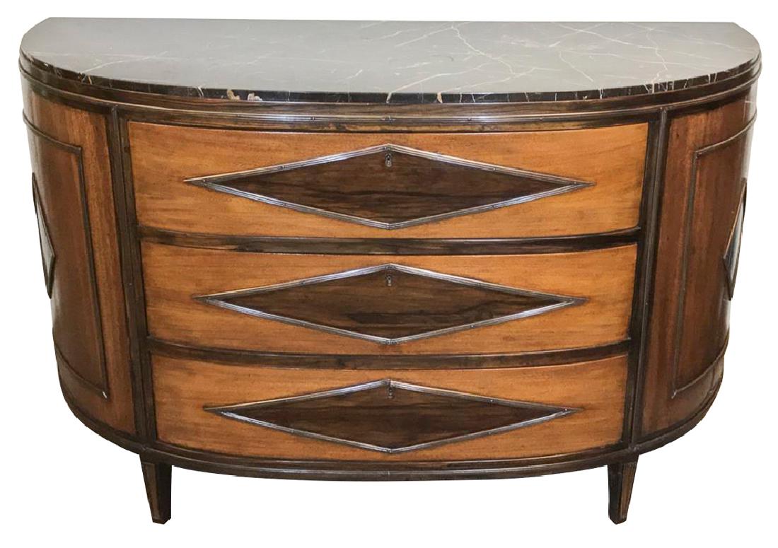 Continental Directoire  Style Bow-front (1 of 3)