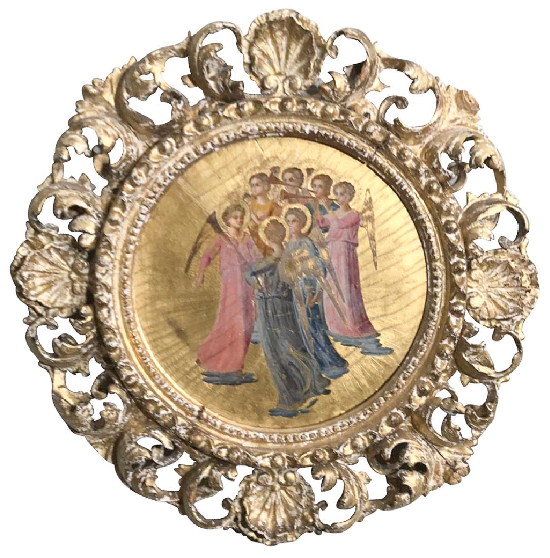 Early 18th Century Florentine Framed Icon, And (1 of 6)