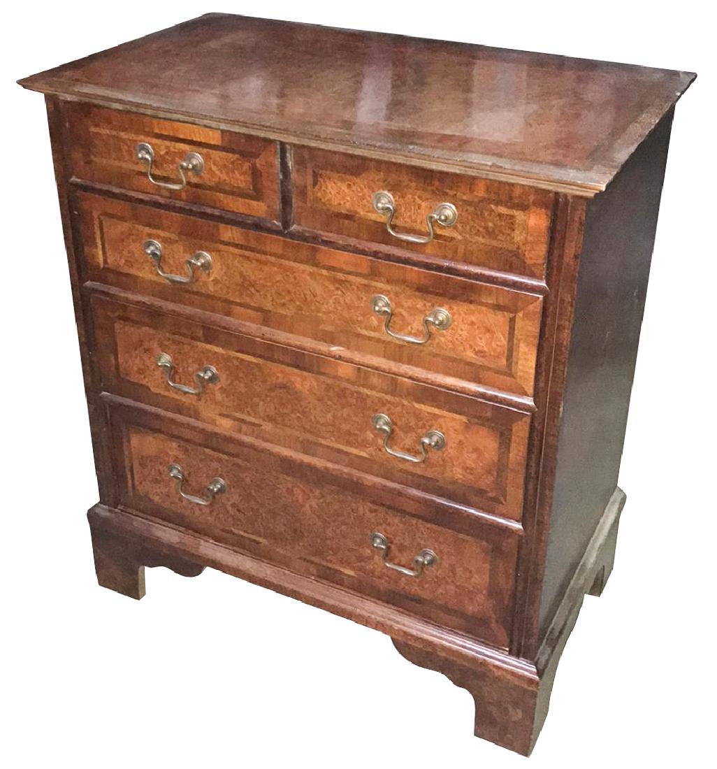 Nice Quality Georgian Style Burl Bachelor's (1 of 3)