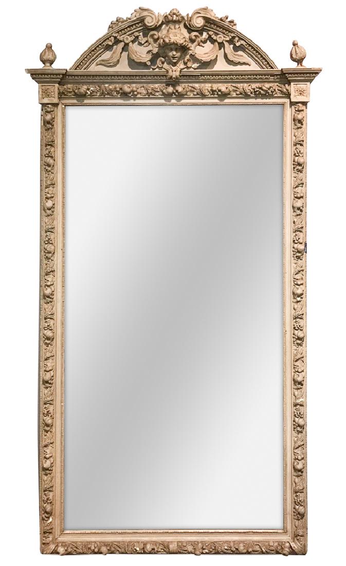 Palatial French Napoleon Iii Mirror, With (1 of 4)