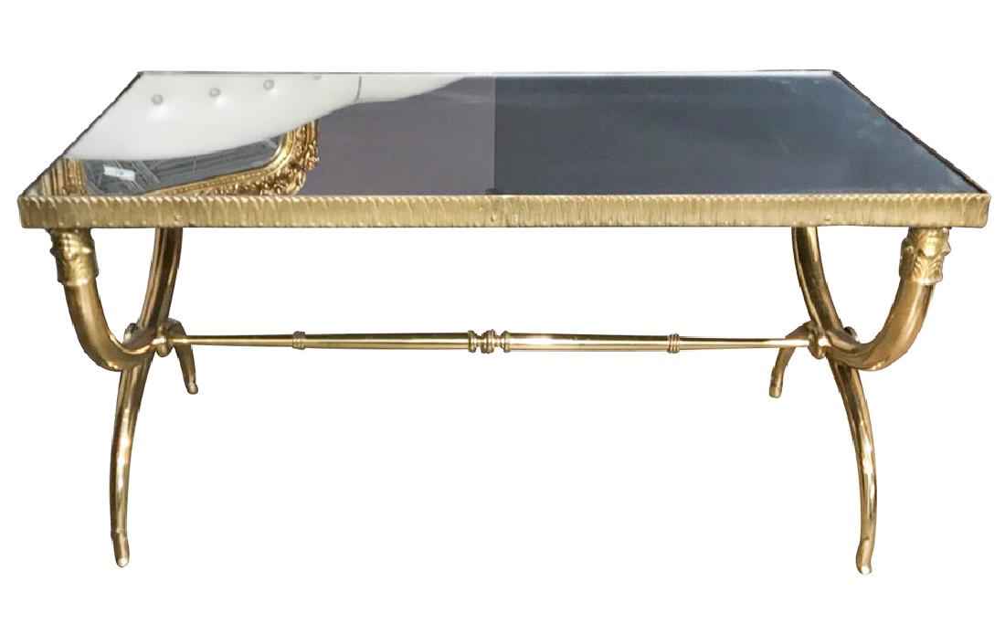 Maison Bagues French Brass Cocktail Table (1 of 3)