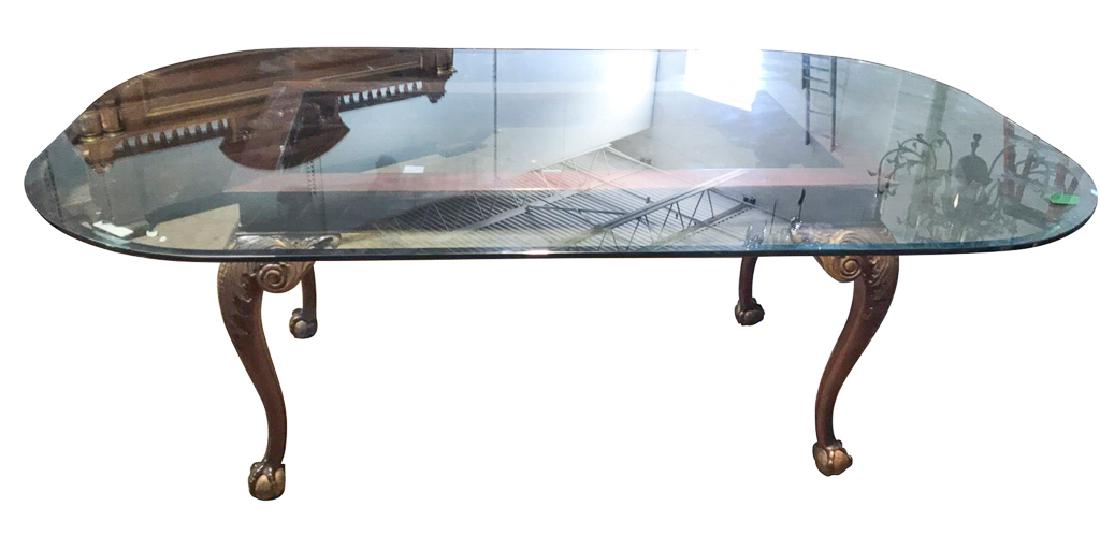 Chippendale Style Mahogany Table Bad With (1 of 5)