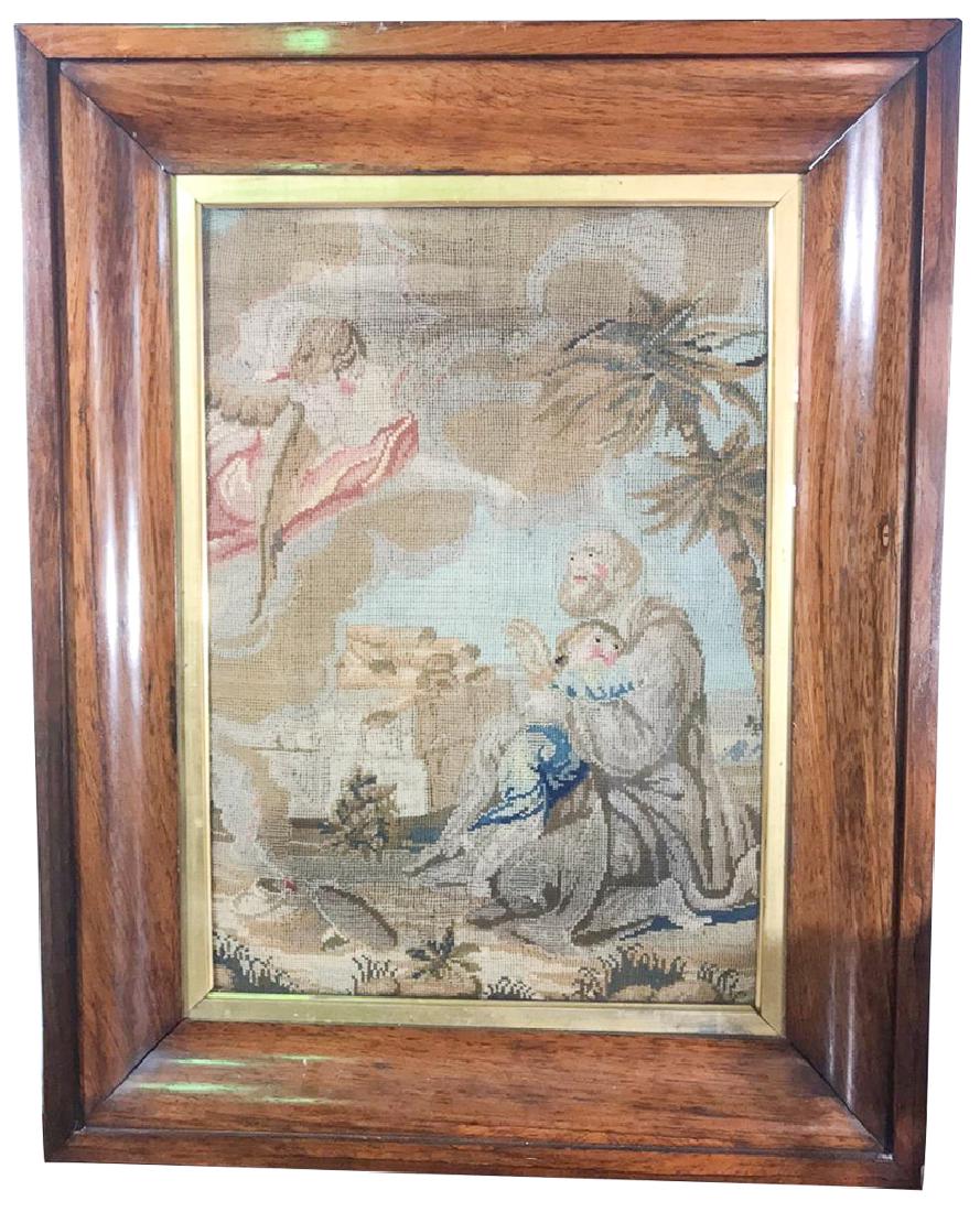19th-century French Tapestry Frame Panel, In (1 of 3)