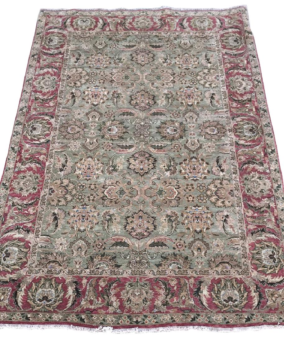 6'1 X 9' Hand Woven Kashan Pattern Carpet (1 of 5)