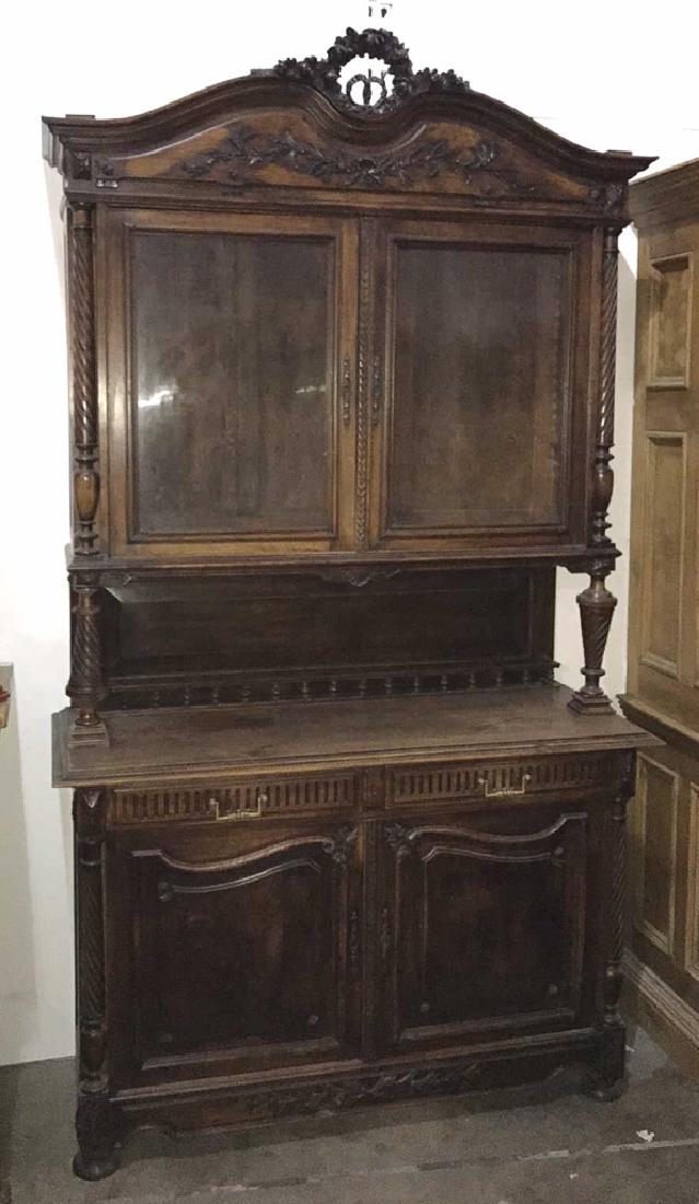 French Henri Ii Walnut Buffet De Corp, Nicely (1 of 5)