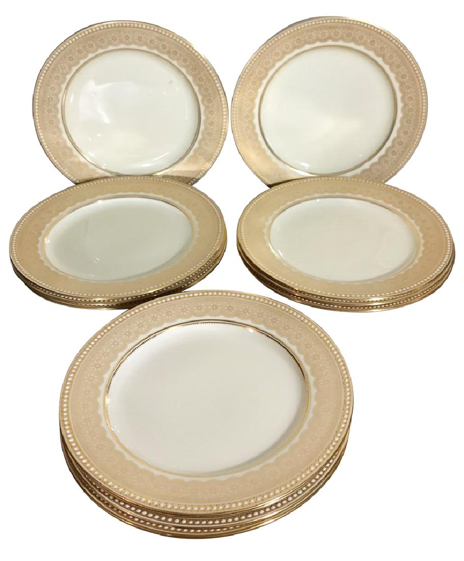 Set Of 12 Royal Worcester Luncheon Plates, 9" (1 of 6)