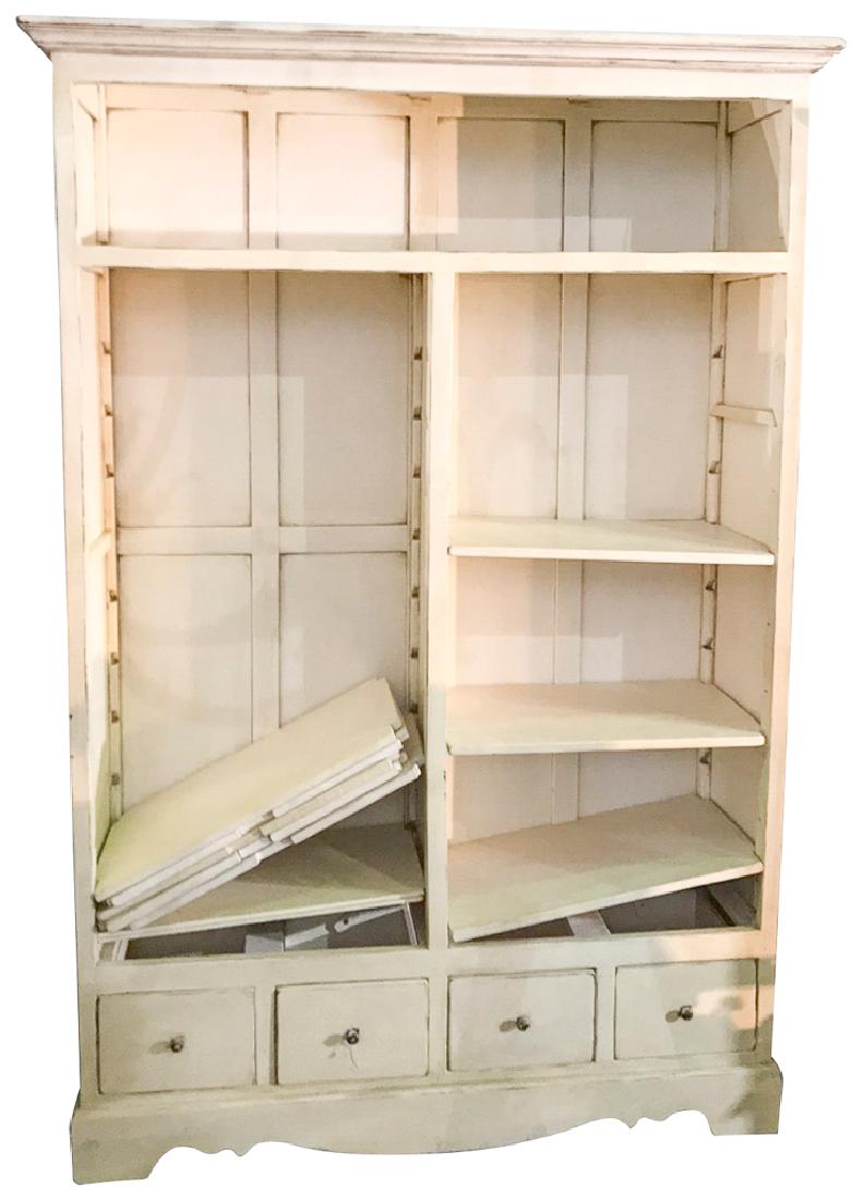 A Modern Painted Bookcase, With Multiple (1 of 3)