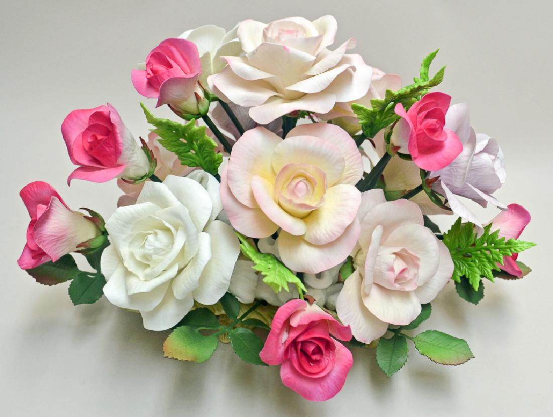 Boehm Porcelain "circle Of Roses" (1 of 1)