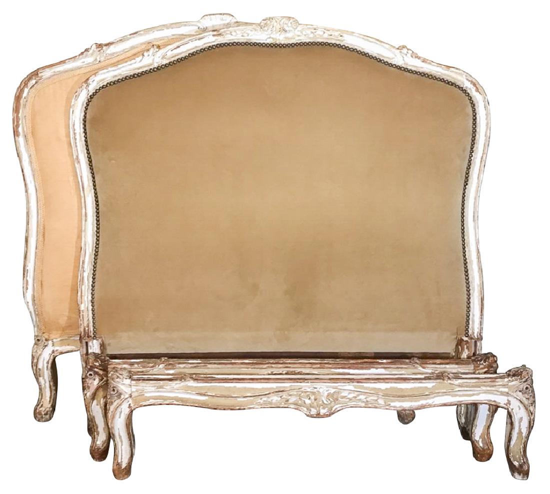 Pair Of French Louis Xv Painted Beds, Old (1 of 3)