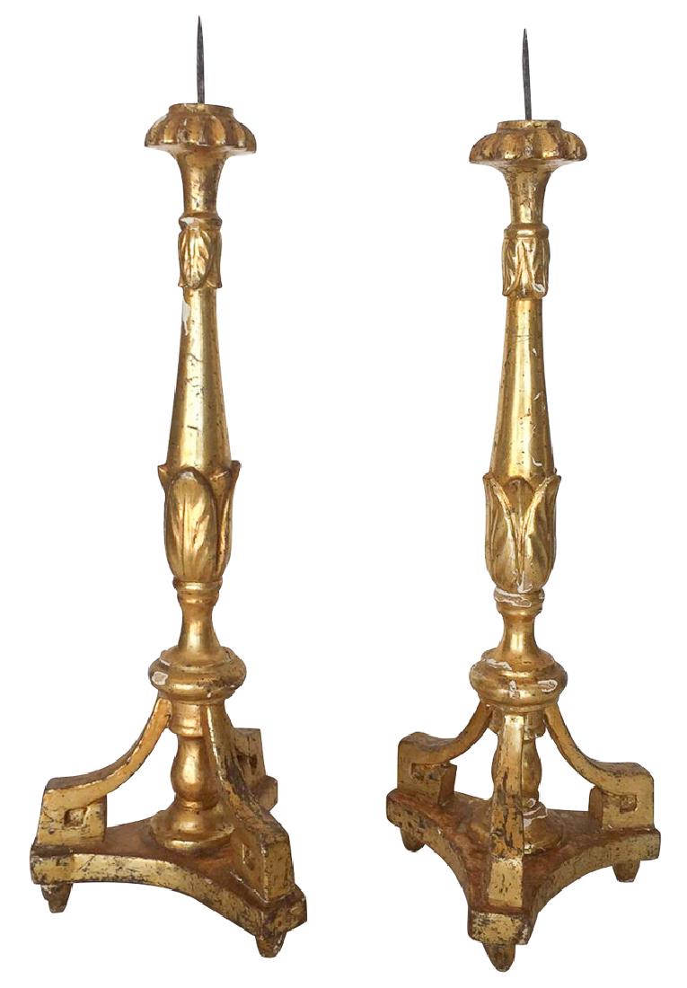 Pr. Of Early Italian Water Gilt Cathedral (1 of 4)