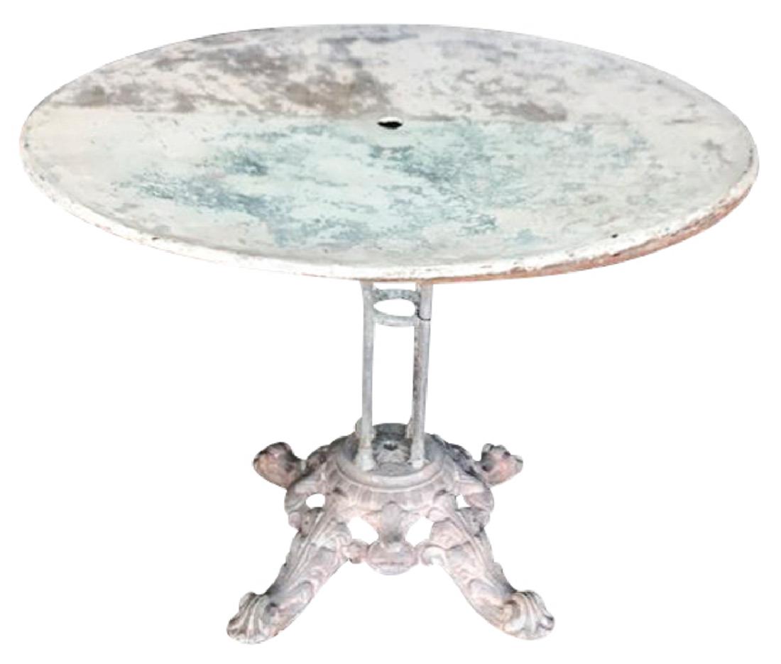 Antique French Outdoor Garden Table, Victorian (1 of 4)