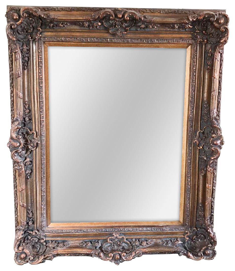 A Composite English Style Beveled Mirror, 46 X (1 of 3)