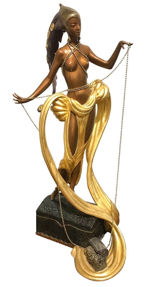 Erte Signed Bronze Figure (1 of 6)