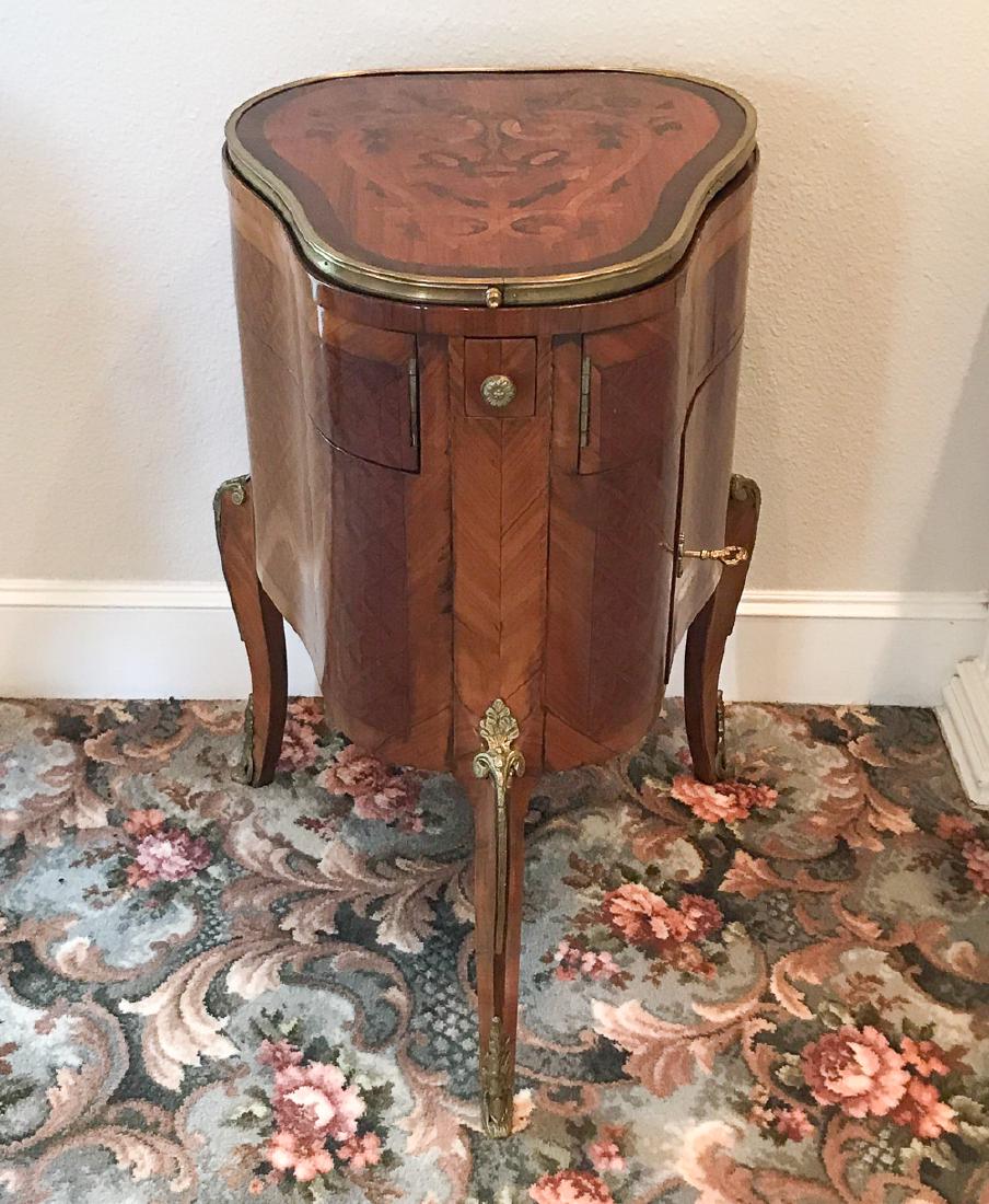 Fine And Rare French Parquetry Coiffeuse (1 of 6)