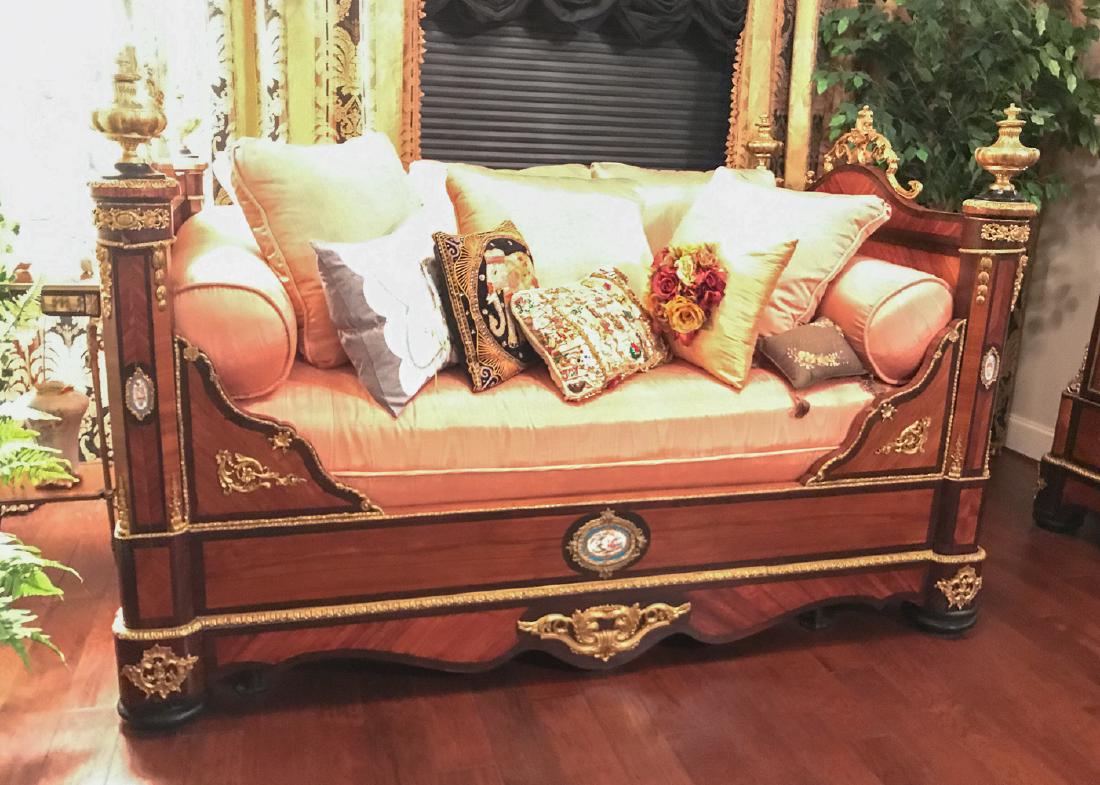 Magnificent French Napoleon Iii Daybed (1 of 6)