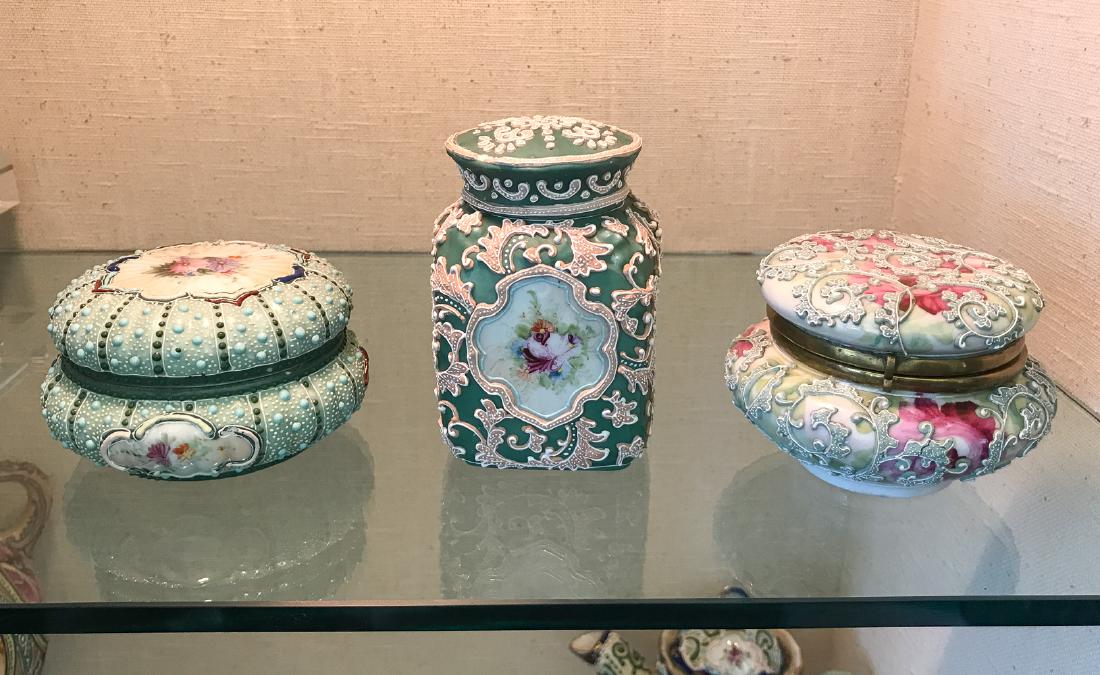 3 Nippon Moriage Boxes/jar (1 of 1)