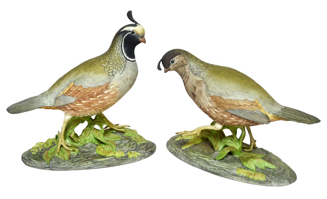 Boehm "california Quails" Pair (1 of 3)