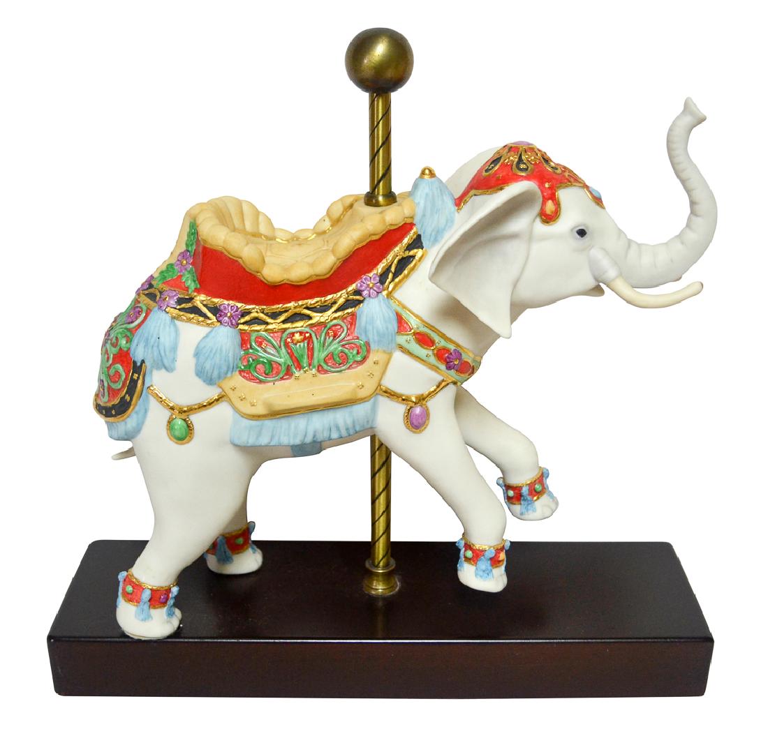 Cybis Porcelain "carousel Elephant" (1 of 3)