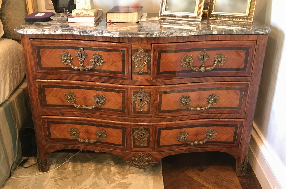 19th C. French Kingwood Inlaid Commode (1 of 4)