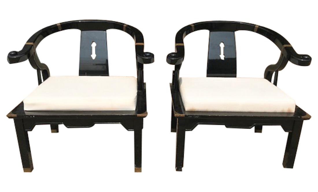 Pair Of James Mont Mid-century Chairs (1 of 5)