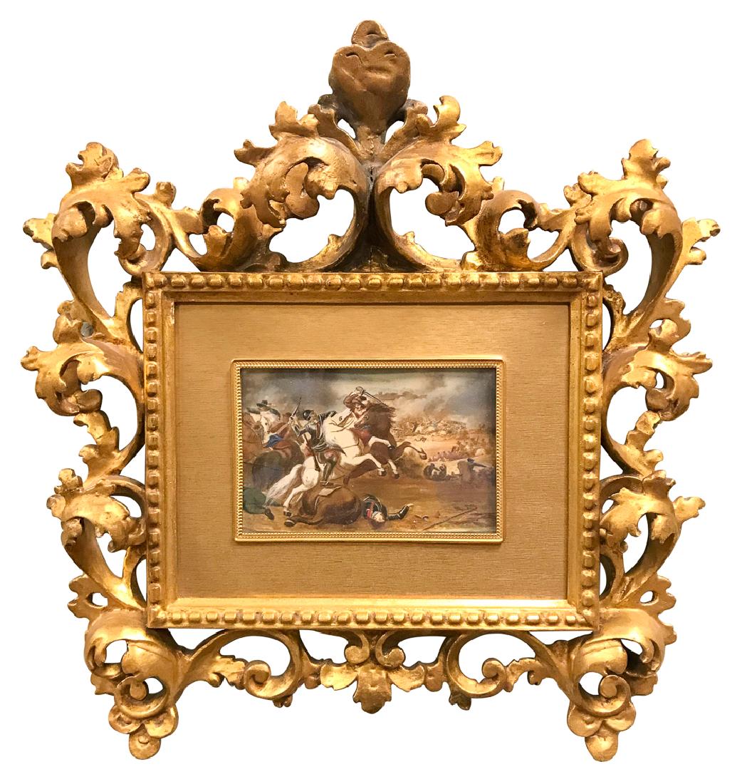 19th C. Engraving In Florentine Giltwood Frame (1 of 4)