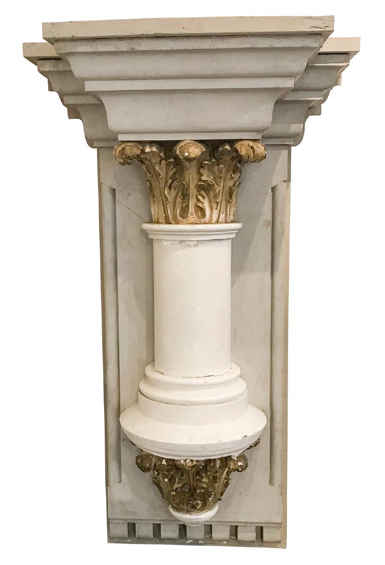 Antique French Carved Wood Architectural Column (1 of 6)