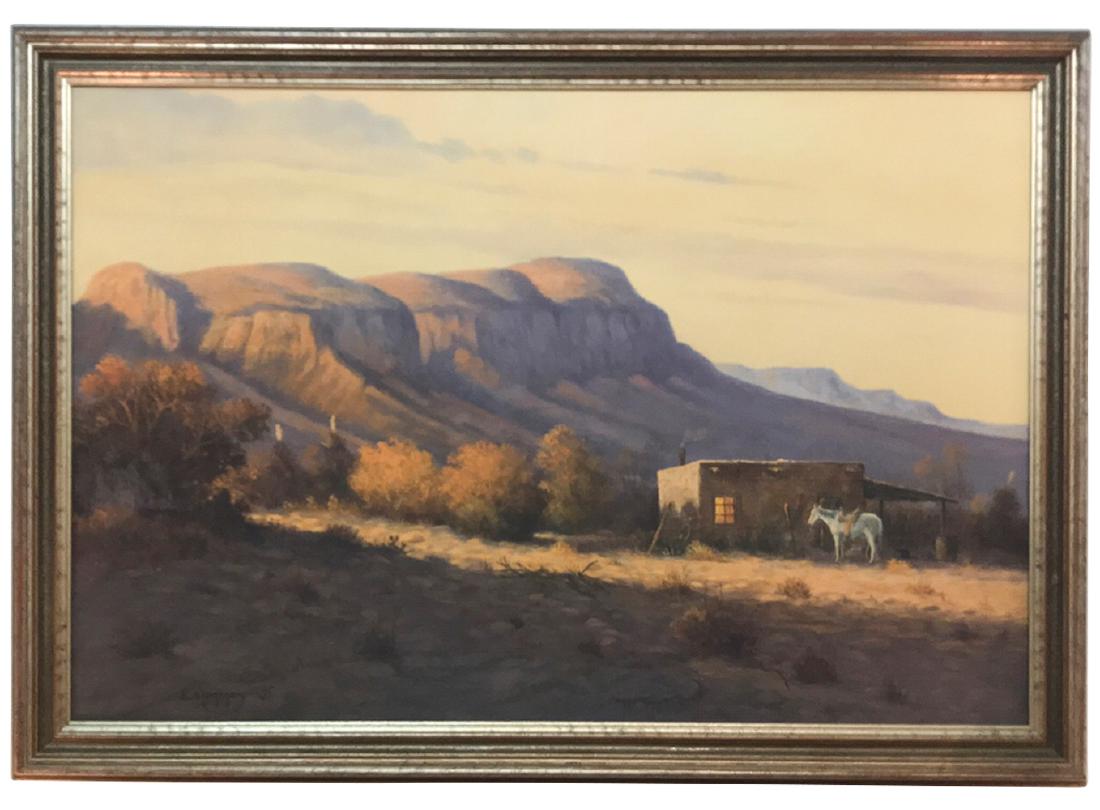 Charles C. Summey, American.  Western Landscape (1 of 5)