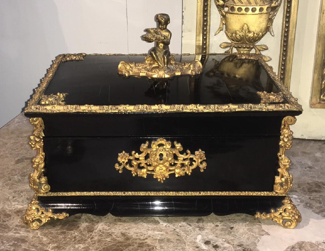 Black Lacquer Desk Box (1 of 10)