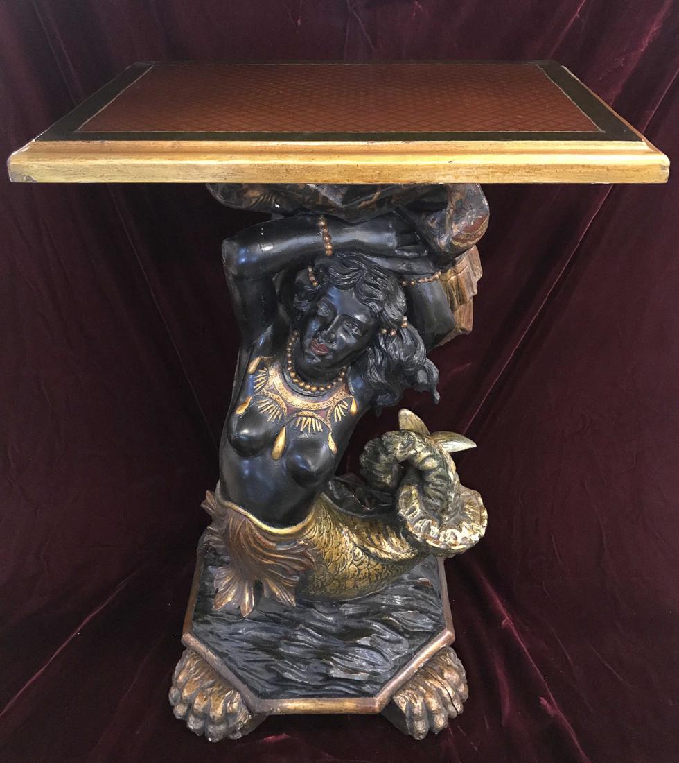 Antique Italian Mermaid Pedestal. (1 of 3)