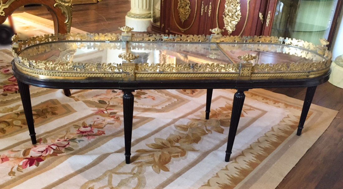 19th Century French Plateau Mirror. (1 of 4)