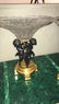 French Bronze & Crystal Centerpiece, Pair - 4