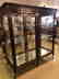 English Mahogany Display Cabinet.
