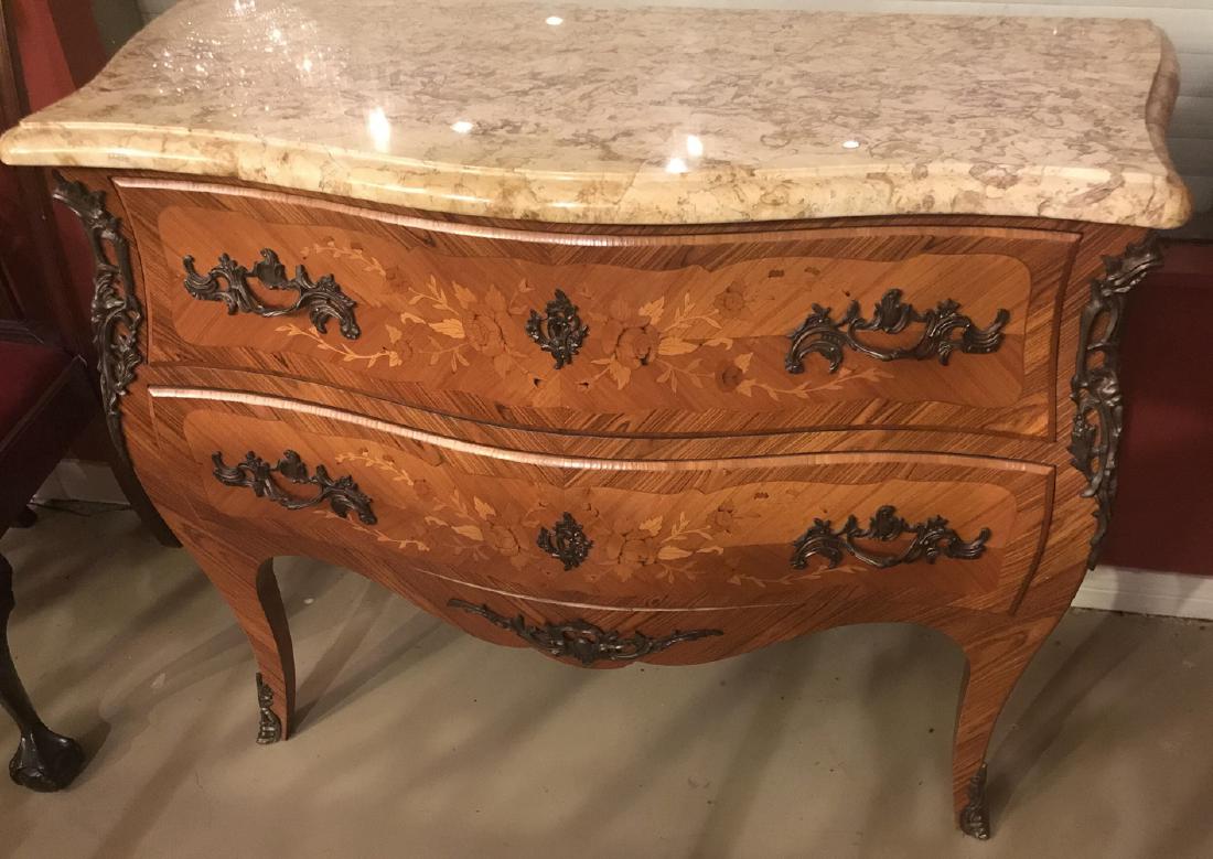 Antique French Kingwood Commode. (1 of 3)