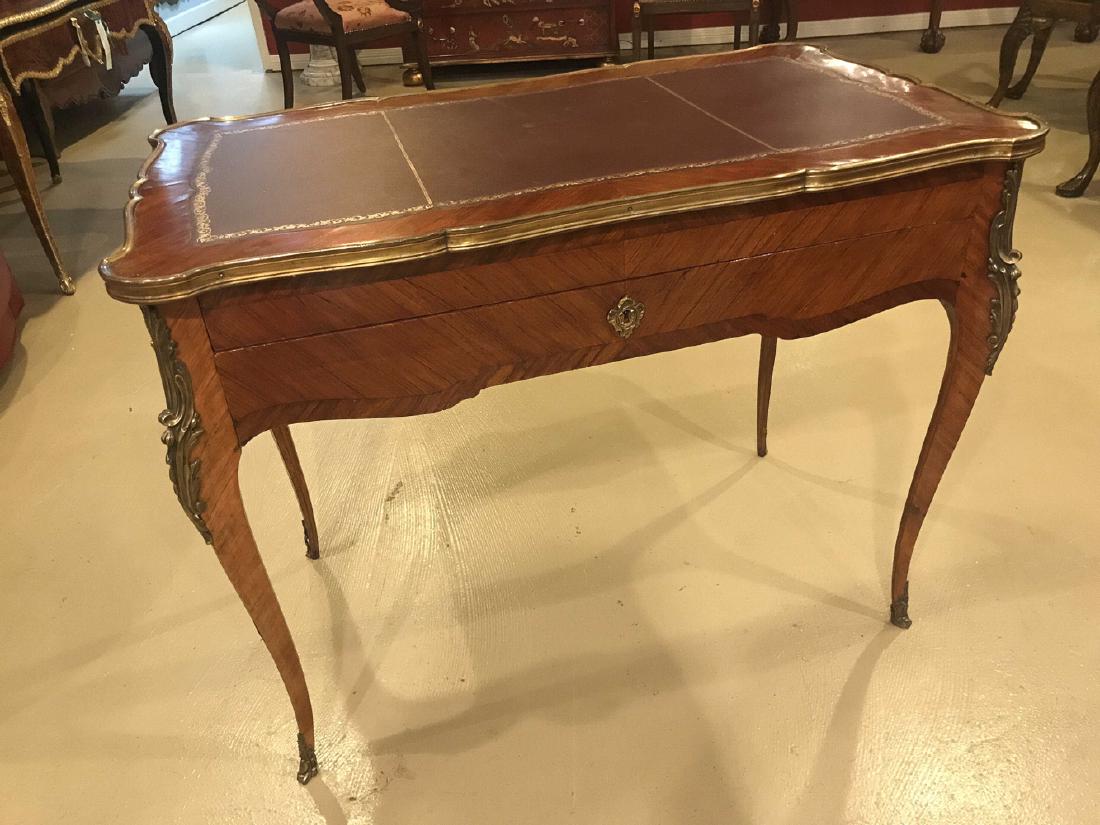 French Kingwood Writing Table. (1 of 4)