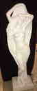 Italian Marble Maiden Sculpture.