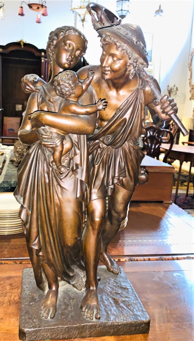 19th Century French Bronze By Dumaige. (1 of 4)